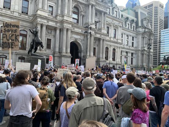 May Day rally in Philadelphia