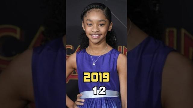 Captain Marvel 2019 - Cast Then and Now #movie #thenandnow #captainmarvel #marvel