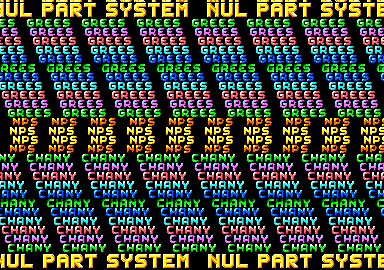 Screenshot of "Traitement Bzzz" - Crack and Trainer (+2): Nul Part System (NPS) - Published by Chip on Amstrad CPC (1987)