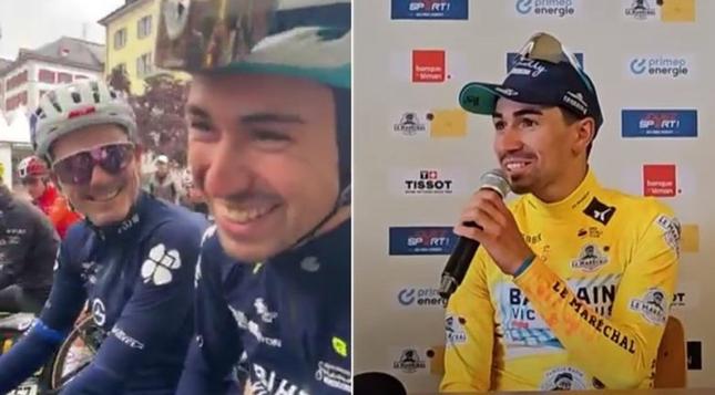 Cyclisme. Tour de Romandie - Lenny Martinez : «David Gaudu m'avait dit que je gagnerai...»