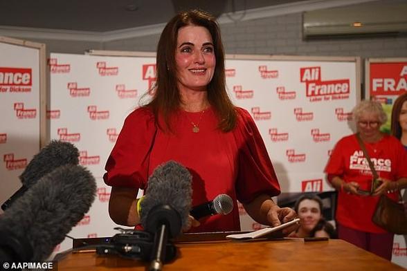 Ali France won the seat of Dickson in Australia's 2025 federal election