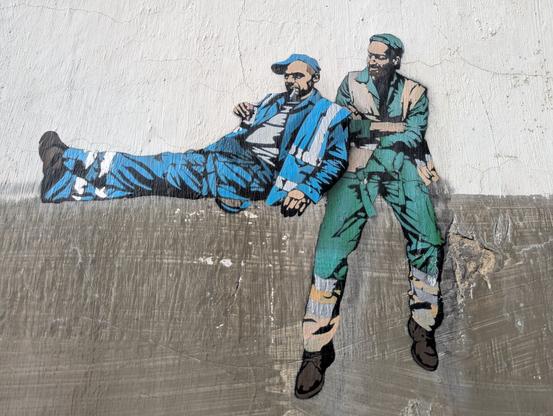Artwork by Jaune in Białystok, Poland