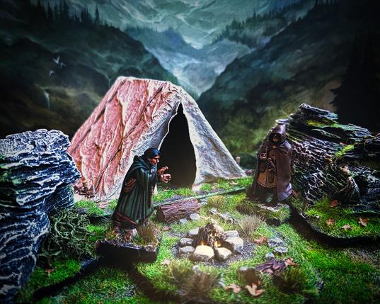 Fantasy terrain for wargames and ttrpgs