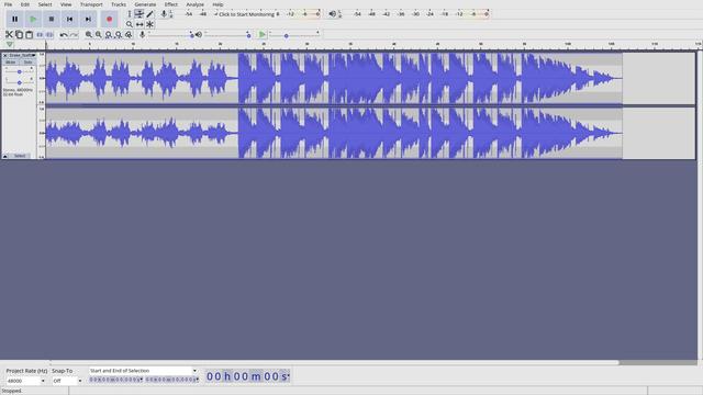 A screenshot of Wavecity, an open source audio editor that runs in the browser.