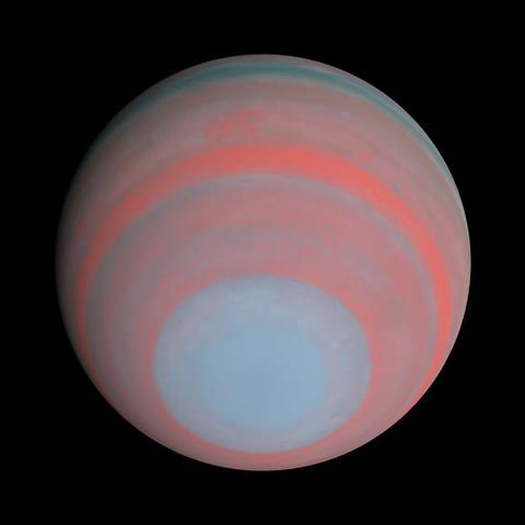 A computer-generated representation of the OGLE-2013-BLG-0911L b exoplanet.