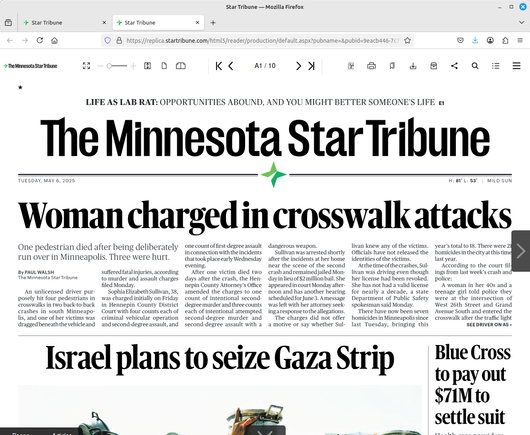 An unlicensed driver purposely hit four pedestrians in crosswalks in two back-to-back crashes in south Minneapolis, and one of her victims was dragged beneath the vehicle and suffered fatal injuries, according to murder and assault charges filed Monday.