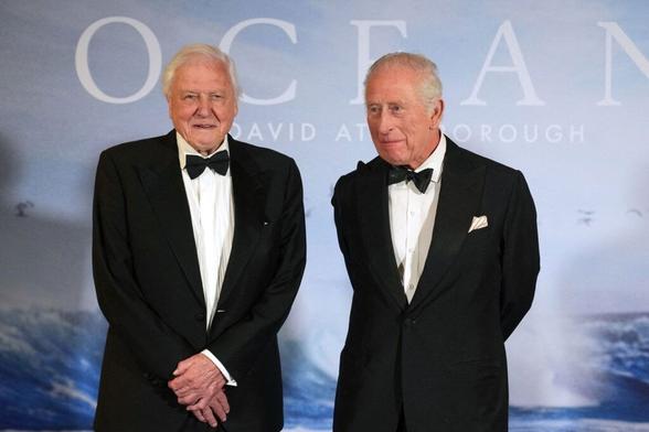 King Charles Caps Busy Second Anniversary of Coronation at Film Premiere