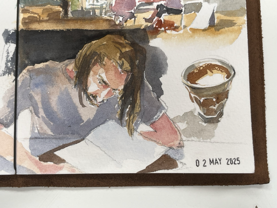 Tolya, notes and coffee