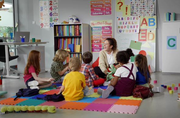 A small preschool class