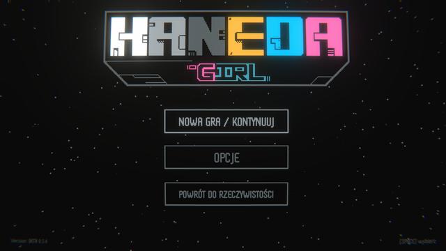 Screenshot z polskiej wersji językowej gry "Haneda Girl".
