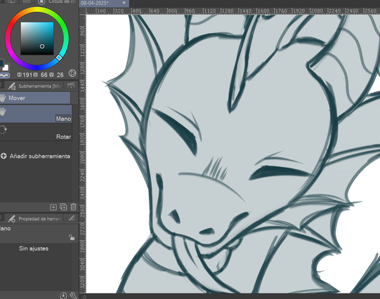 Work in Progress!

Sketch of a happy dragon, doing a "blep"!