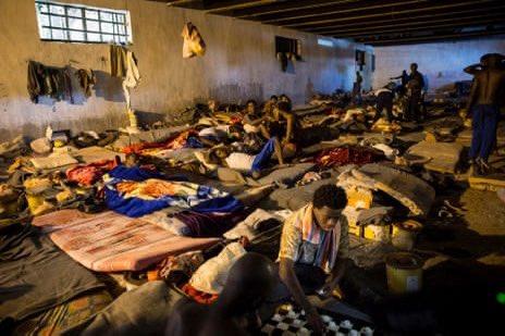 Horrible Libya prison, far beyond anything in US