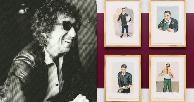 Une large collection de peintures réalisées par Bob Dylan exposée à Londres