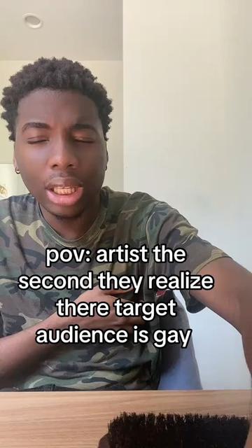 Artist when they realize most of their audience is gay
