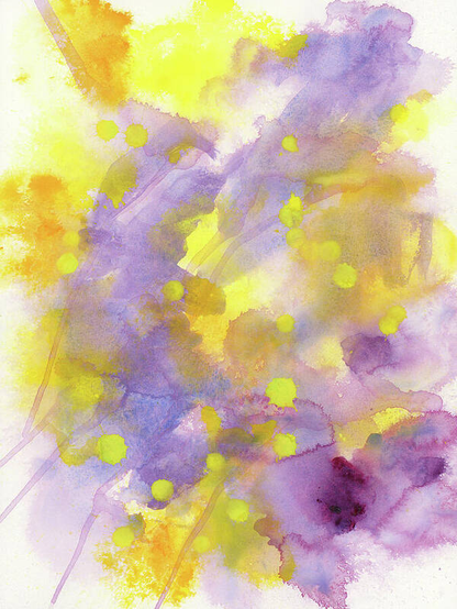 Sonnenscheintanz ist ein abstraktes Acrylgemälde im Hochformat handgemalt von der Künstlerin Karen Kaspar.
Leuchtende Farbspritzer und lockere Pinselstriche in Gelb, Orange und Lila vermischen sich in einem abstrakten Design und schaffen eine lebendige und energiegeladene Komposition. Weiche Farbverläufe und lose Kanten verleihen dem Kunstwerk ein Gefühl von Flüssigkeit und Bewegung.
Der Sonnenschein tanzt fröhlich im Sommerhimmel zwischen den Wolken.
Lassen Sie den Sonnenschein in Ihr Herz und Ihr Zuhause!
Die warmen Farben Gelb und Orange sind anregend und positiv und spiegeln Glück und Optimismus wider.