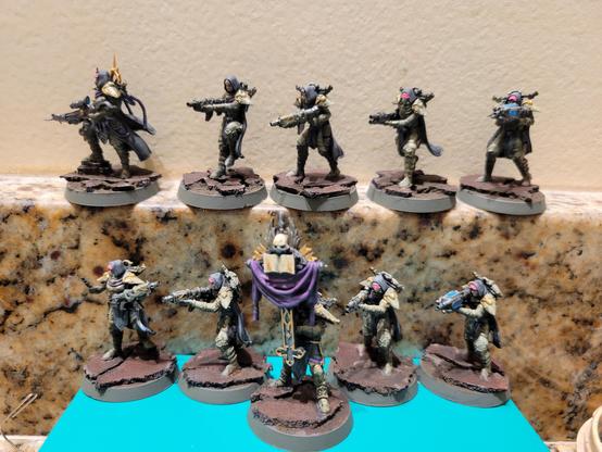 Complete squad of Dominions... or Vanguards.  They can be multipurpose.