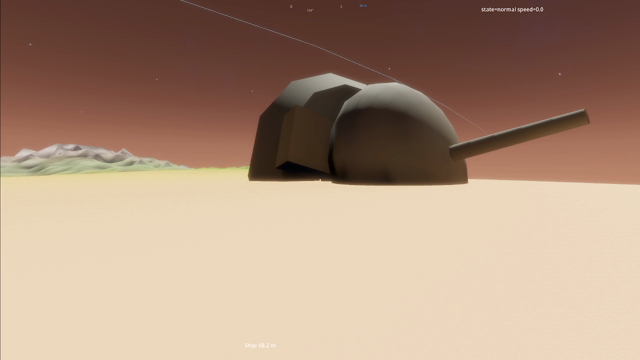 How to measure gravity on random planets, obviously kicking a ball around. #godot #gamedev #indiegames #screenshotsaturd