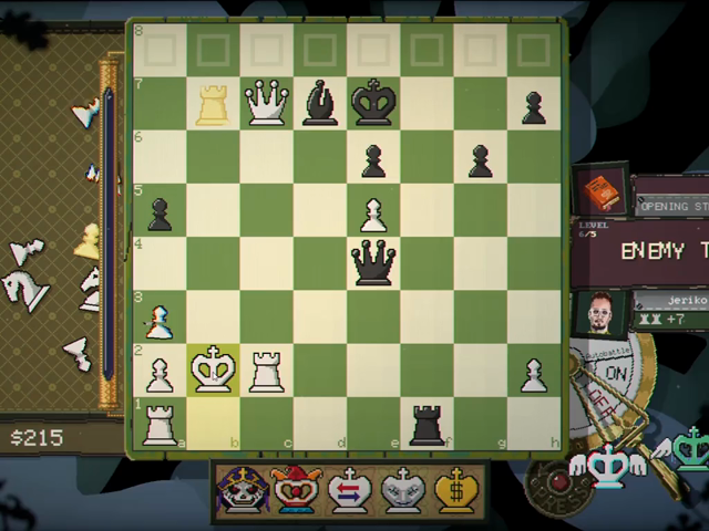 Gambit is a beta chess roguelike where each run twists the rules, letting you build an army, empower kings, face deadly