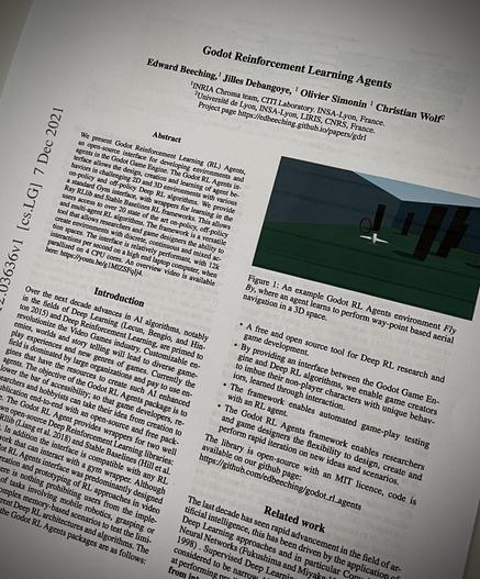 Really exciting read! Reinforcement Learning for Godot. Curious about what I'm working on? Wishlist: https://store.steam