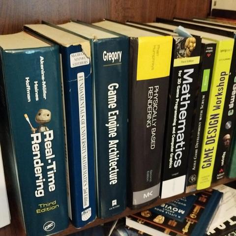 Shuffled around the bookshelves ... Keith and Pharr *might be* on a pedestal where they don't belong for the scale/scope