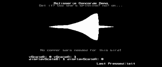 Classic #gamedev woes. Your fancy 16-bit style Rotisserie Concorde works perfectly at 1X resolution, but the moment you 