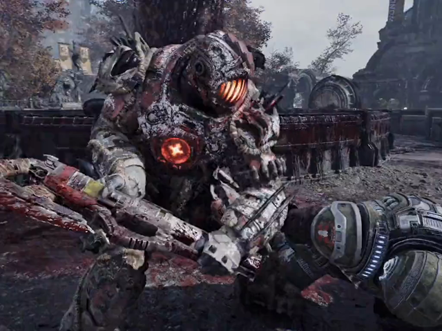 Step into Emergence Day in Gears of War: E-Day, a beta third-person shooter that explores the brutal origin story behind