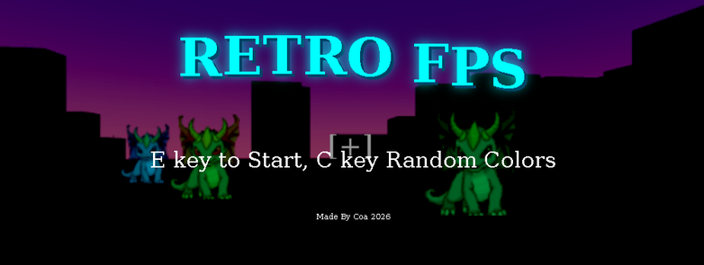 Retro Fps a VERY FUN imo shooter ive been making game is Free to play and plays in browser at https://coa-100.itch.io/re