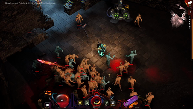 Carnage from my "Diablo with Mechs" roguelite where YOU can also pilot a Mech Suit! 🔥 Frame of Suffering - wishlist on