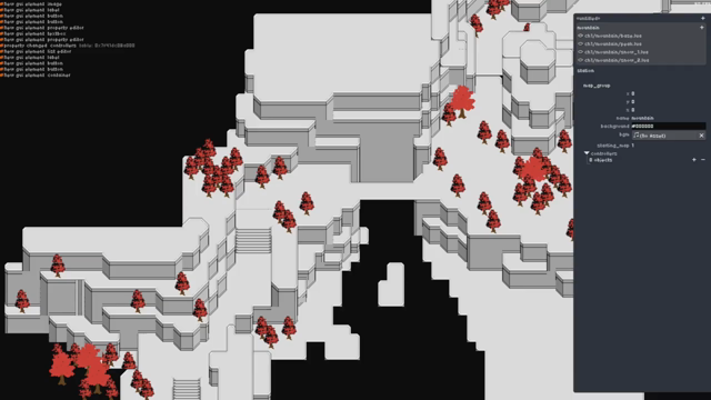 Don't post about it much here, but I started working on a nice feature for my rpg: putting down paths that things can fo