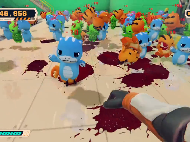 Can 'Em All is a demo first-person incremental shooter-clicker where you hunt cute creatures, collect bodies, can them f
