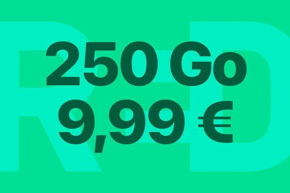 SFR Red augmente encore l’enveloppe data de son forfait à 10 € : 250 Go de 5G par mois SFR Red augmente encore l’enveloppe data de son forfait à 10 € : 250 Go de 5G par mois
