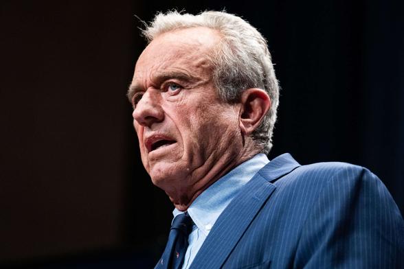 Health and Human Services Secretary Robert F. Kennedy, Jr., conducts a news conference to discuss the Centers for Disease Control and Prevention's latest Autism and Developmental Disabilities Monitoring Network survey, at the Hubert Humphrey Building on April 16, 2025.