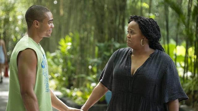 Nicholas Duvernay with Natasha Rothwell in the finale.