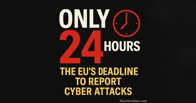 Only 24 Hours: The EU’s Deadline to Report Cyber Attacks - Blue Headline