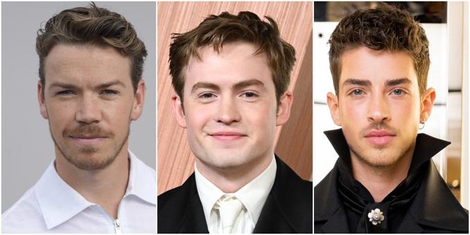 Will Poulter, Kit Connor and Manu Rios