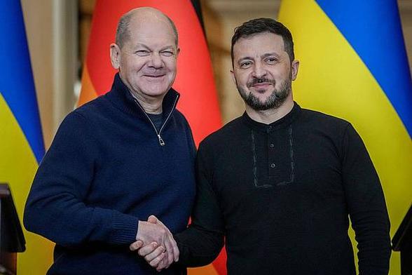 Berlin | Scholz versichert Selenskyj «unverbrüchliche Solidarität»