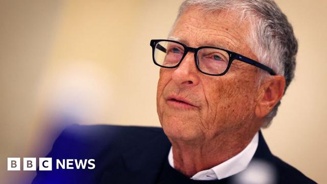 A close-up shot of Bill Gates