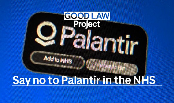 Say no to Palantir in the NHS - Say no to Palantir in the NHS