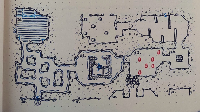 Rooms 19 to 25 of my #dungeon23