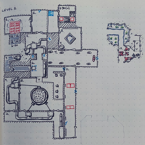 Level 2, Rooms 1 to 13