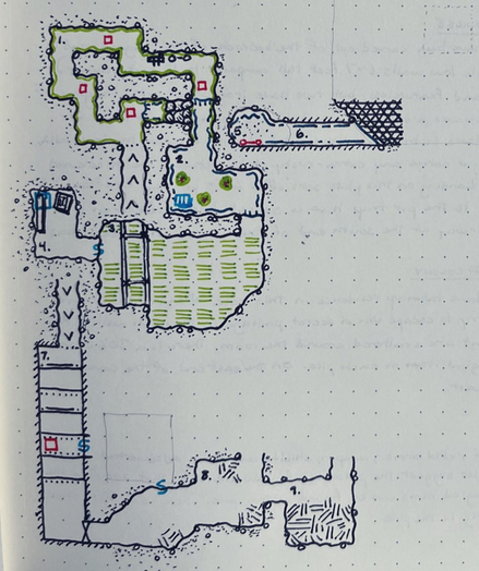 Level 3, rooms 1 to 9