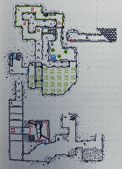 Level 3, rooms 1 to 11