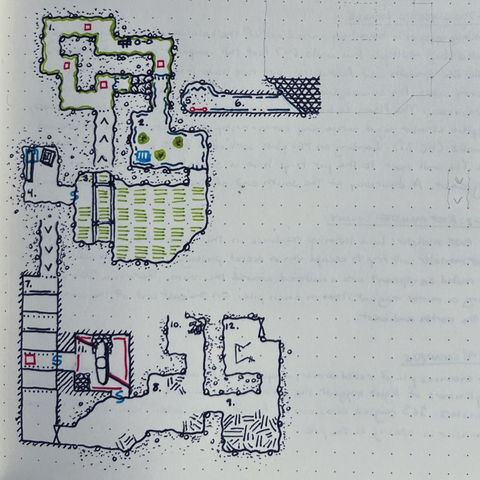 Level 3, rooms 1 to 12