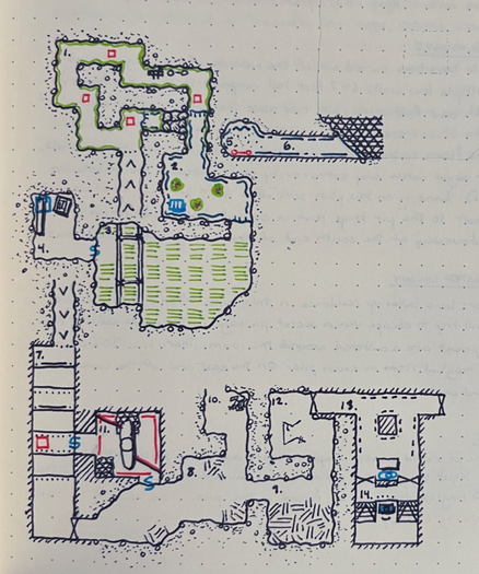 Level 3, rooms 1 to 14