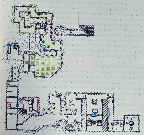 Level 3, room 1 to 17