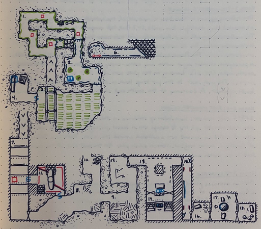 Level 3, rooms 1 to 18