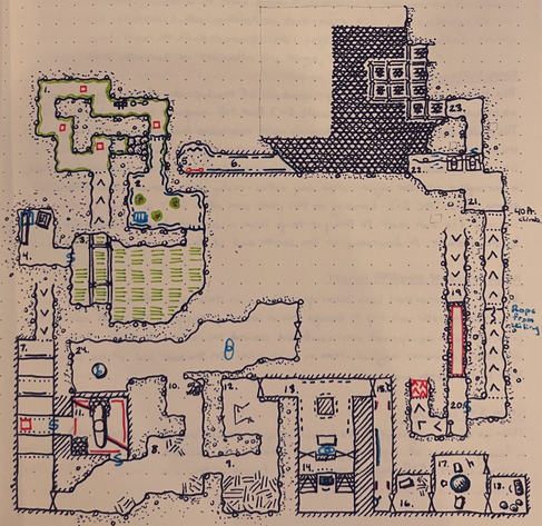 Level 3, rooms 1 to 24