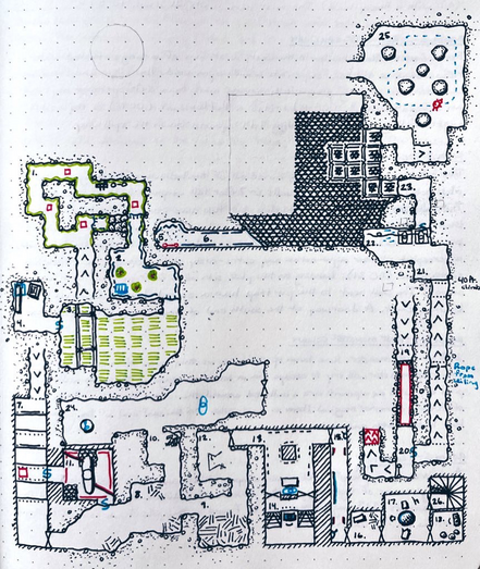 Level 3, rooms 1 to 26