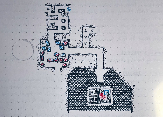 Level 4, rooms 2 to 5