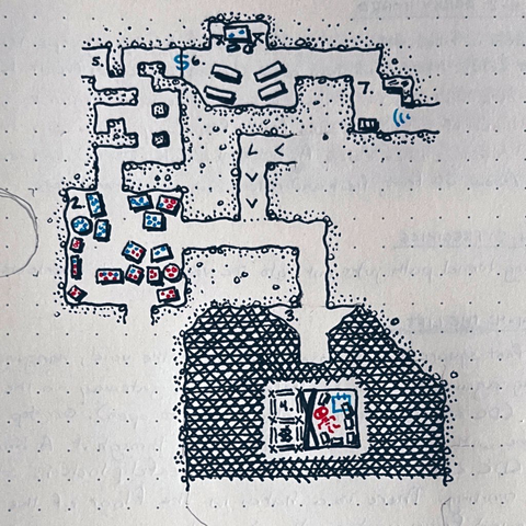 Level 4, rooms 2 to 7